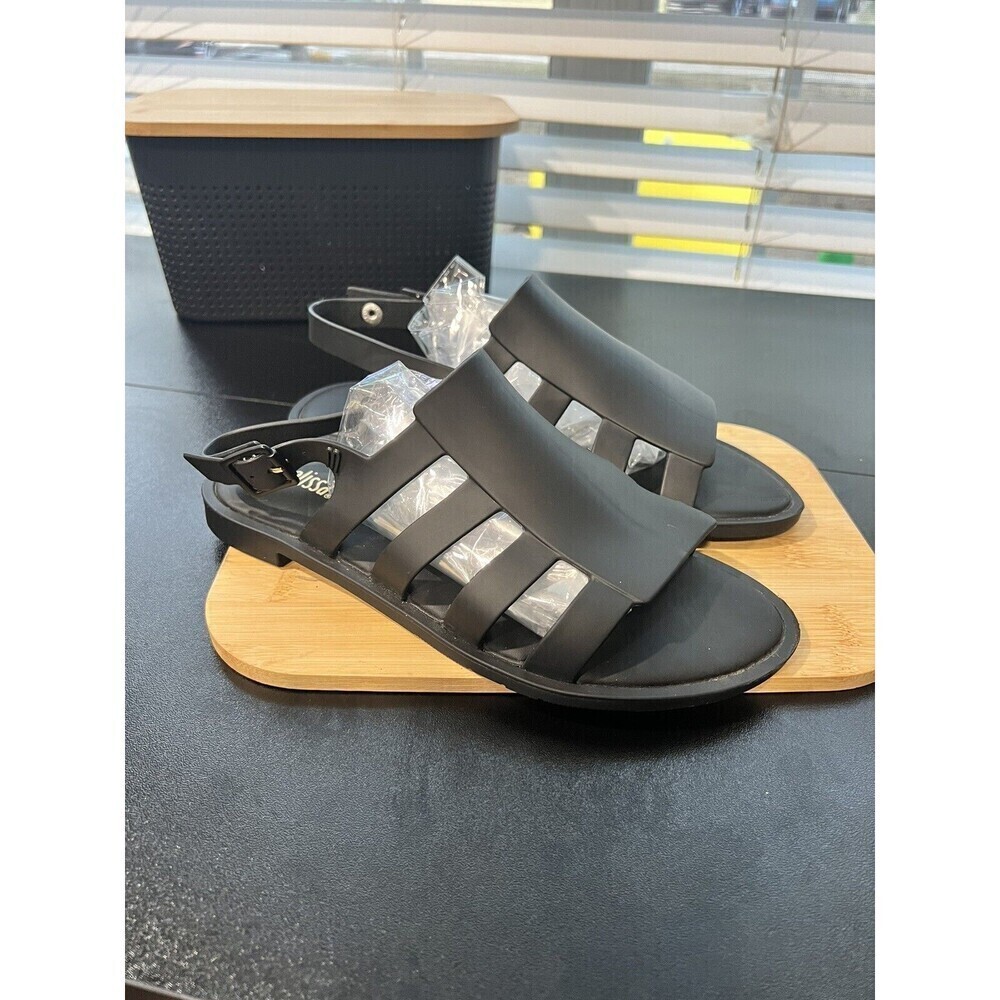Melissa Flox Women’s 7 Black Gladiator Sandals